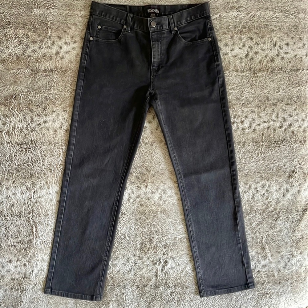 MICHAEL KORS Grey Slim Fit Stretch Jeans